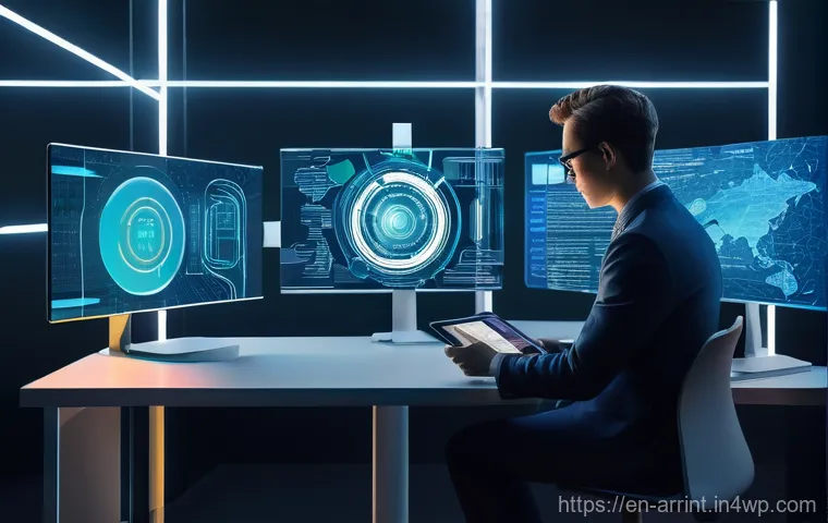AI 윤리 가이드라인의 국제적 동향 - **Prompt 1: Global AI Ethics Dialogue**
    "A diverse group of professionals from various backgroun...